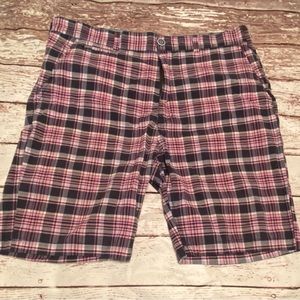 Islandia Plaid Shorts, Size 40